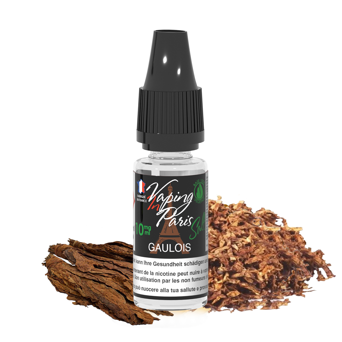 VIP Vaping in Paris – Gaulois Salt Nicotine E-Liquid