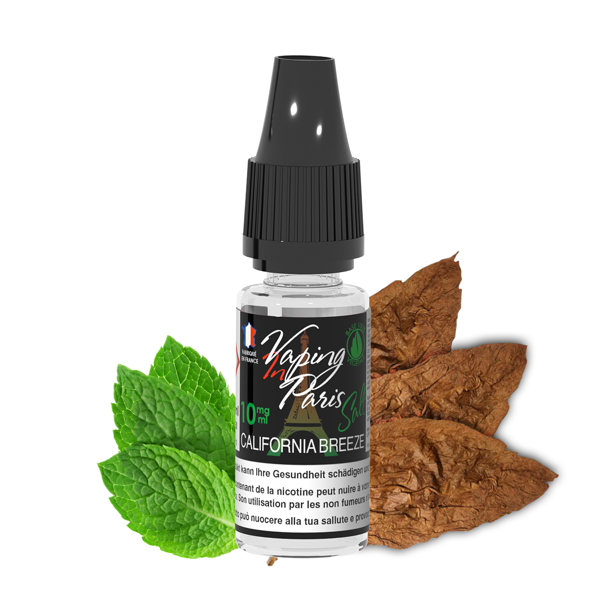 VIP Vaping in Paris – California Breeze Salt Nicotine E-Liquid