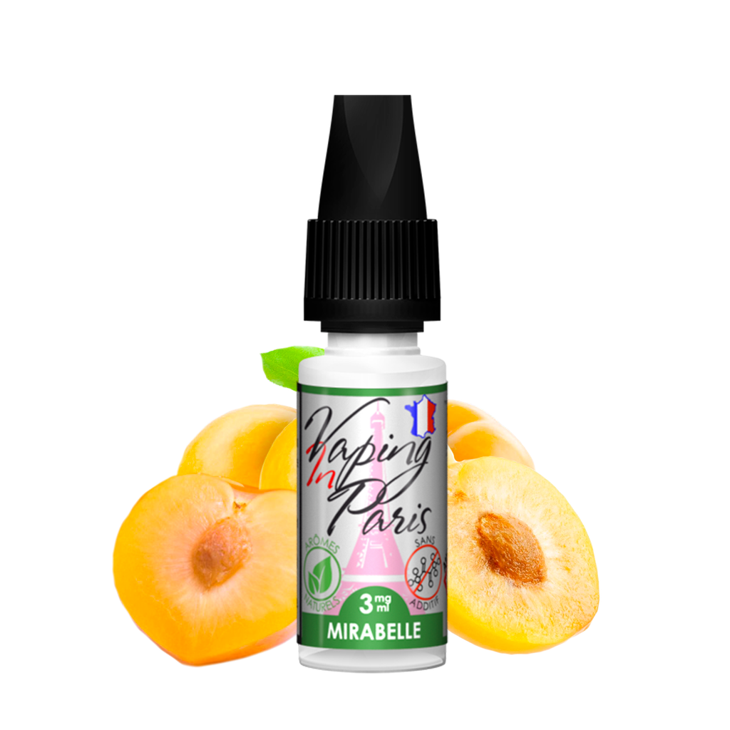 Vaping in Paris – Mirabelle (0mg, 3mg, 6mg Nicotine) 10ml LV