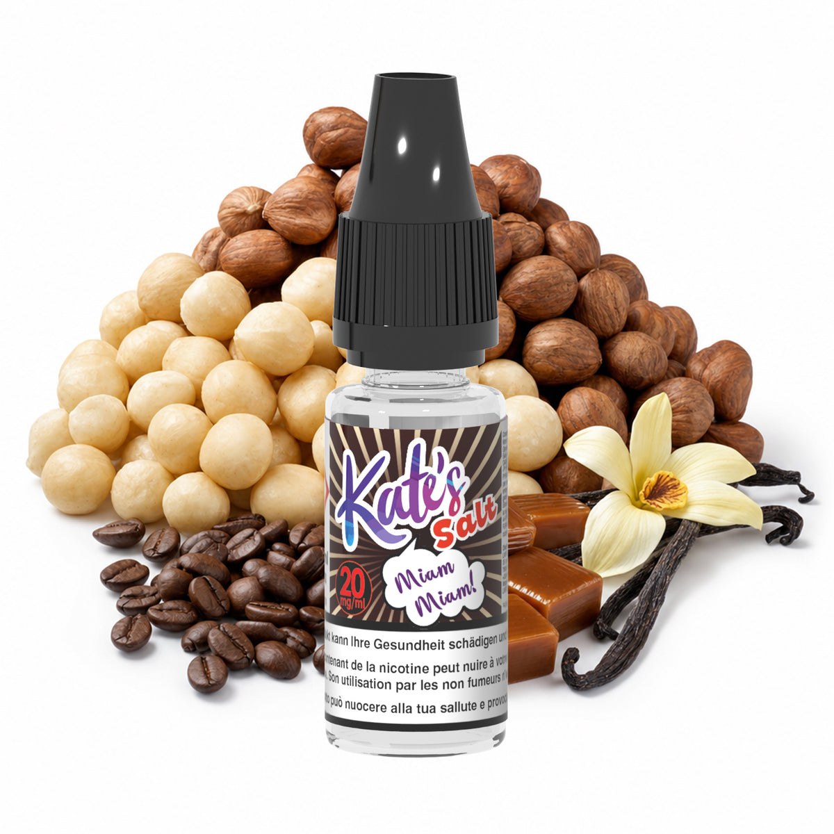 Kate's Miam Miam 10ml Salt Nicotine E-Liquid