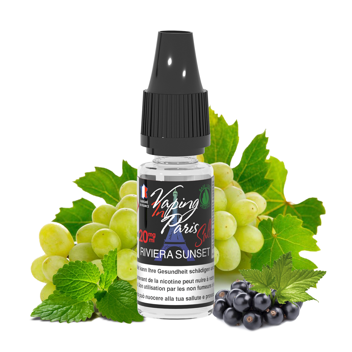 VIP Vaping in Paris – Riviera Sunset Salt Nicotine E-Liquid