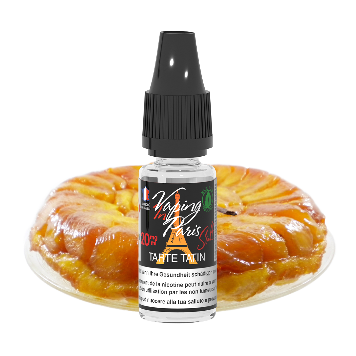 VIP Vaping in Paris – Tarte Tatin Salt Nicotine E-Liquid