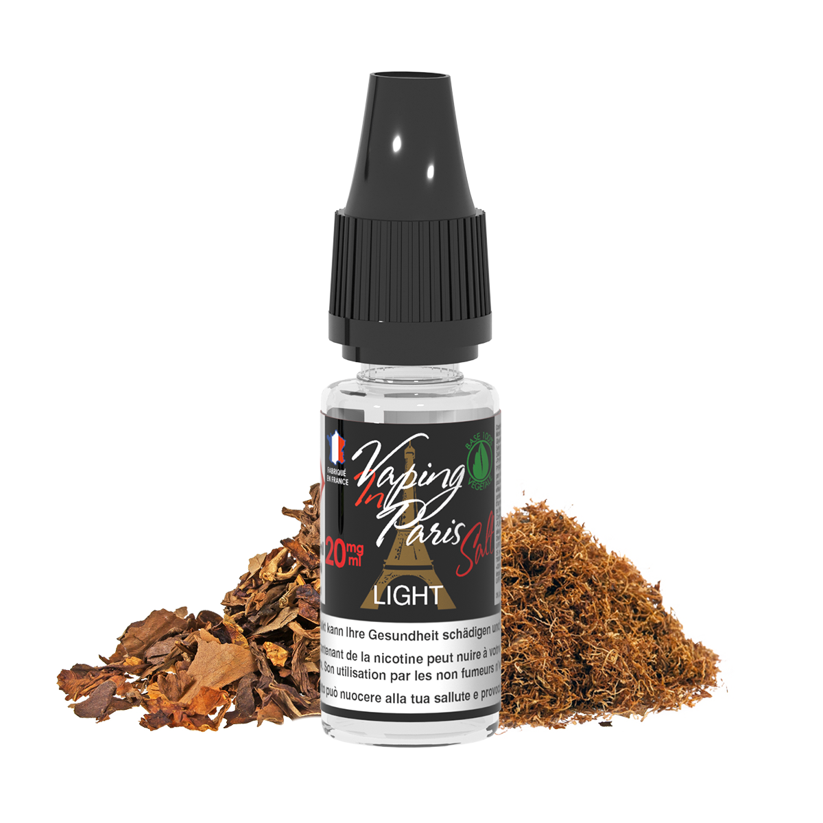 VIP Vaping in Paris – Light Salt Nicotine E-Liquid
