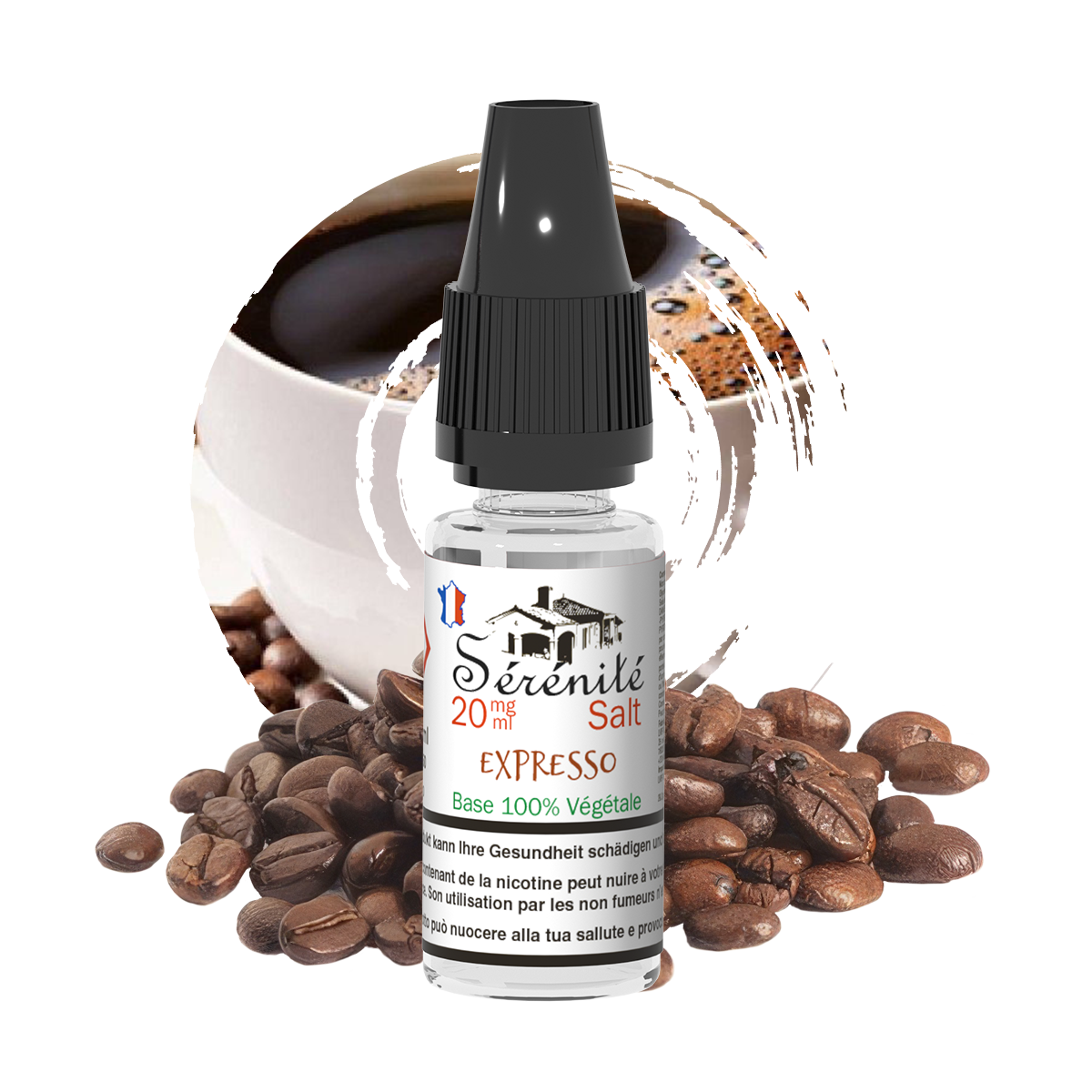 Sérénité Expresso Salt Nicotine E-Liquid