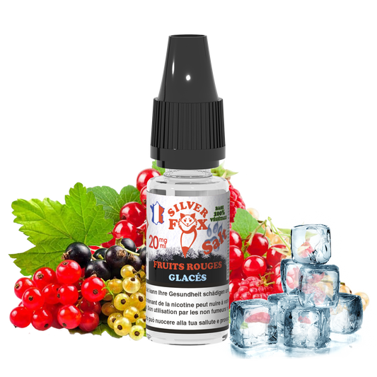 RED FRUITS ICE Silver Fox 10ml nicotine salt e-liquid