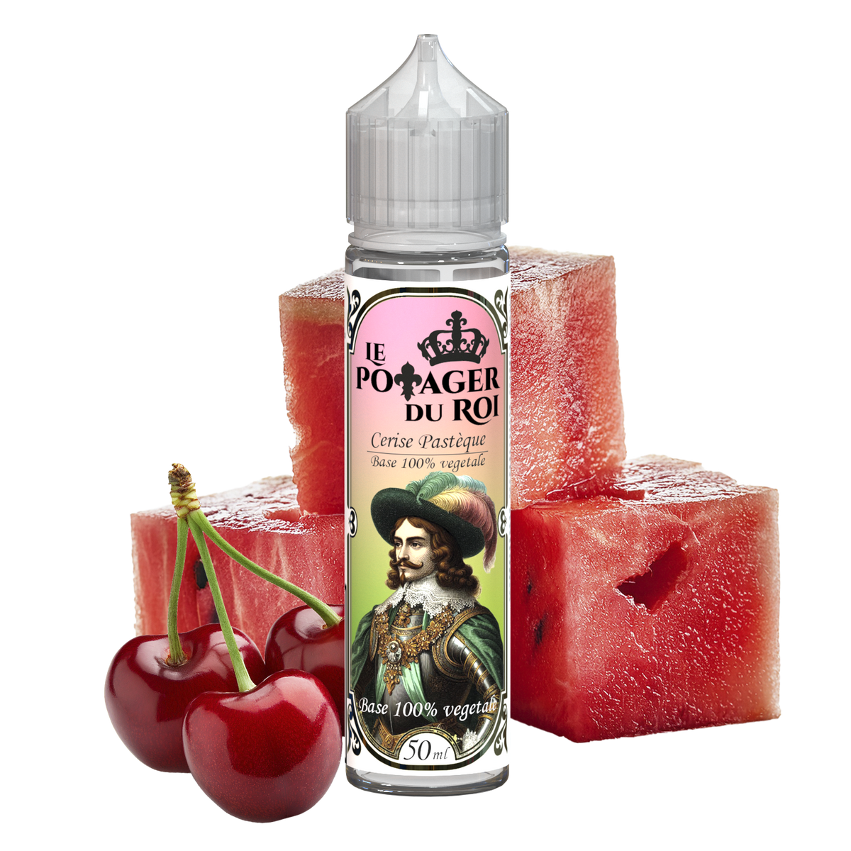 Le Potager Du Roi Cerise Pastèque 50ml shake and vape e-liquid