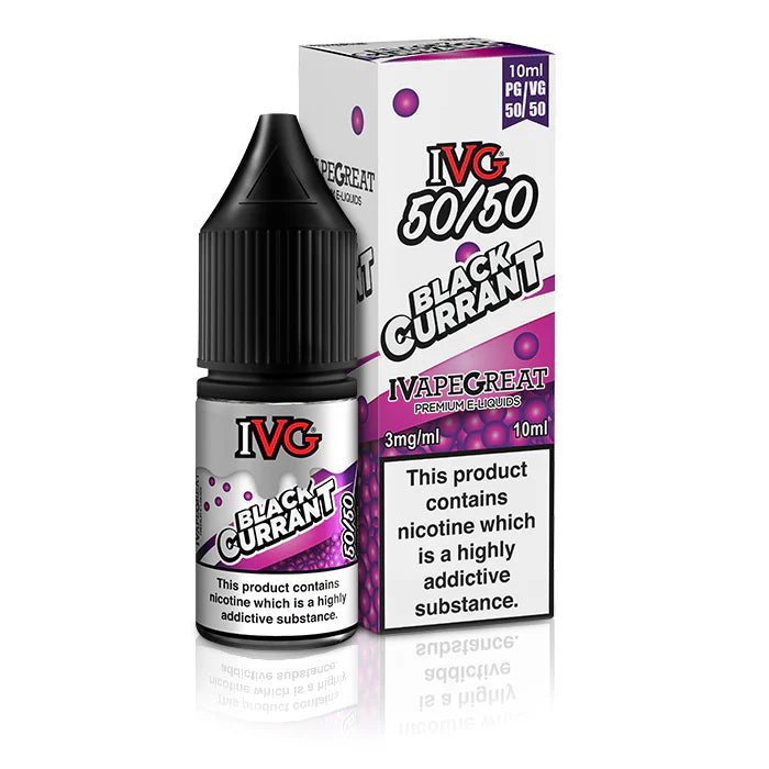 !!! E-liquide Cassis IVG 10ml 50/50 !!!