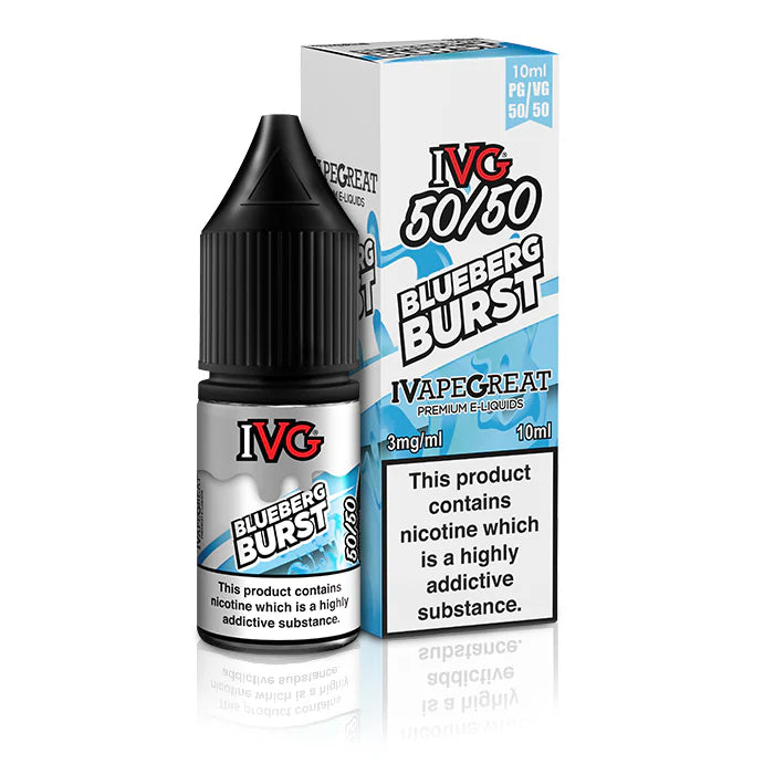 !!! E-liquide Blueberg Burst IVG 10ml 50/50 !!!