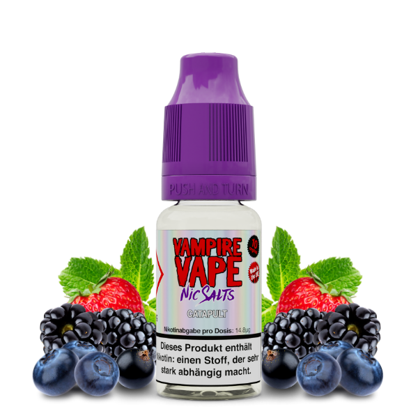 Vampire Vape Catapult Nic Salt – Fruity & Cool Salt Nic E-Liquid