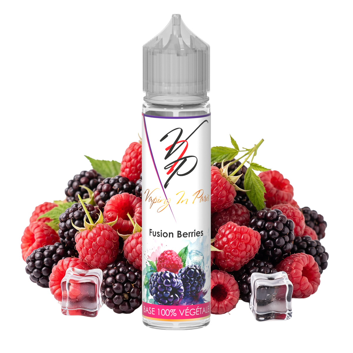 Vaping In Paris Fusion Berries shake and vape e-liquid