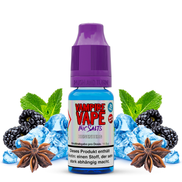 Vampire Vape Heisenberg Nic Salt – The Original Fruity Menthol E-Liquid