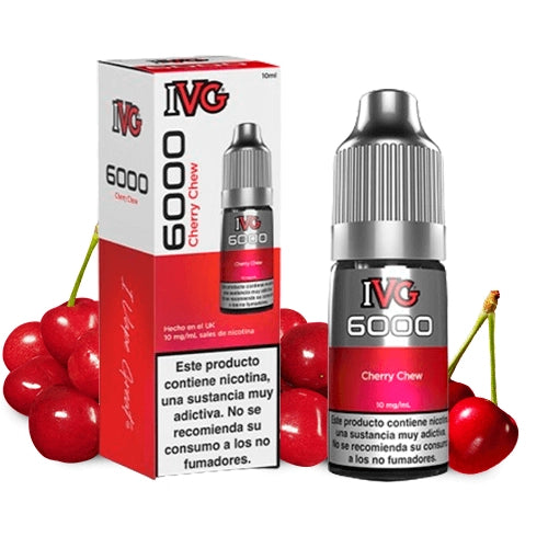 IVG 6000 Salts Cherry Chew Nic Salt 10ml