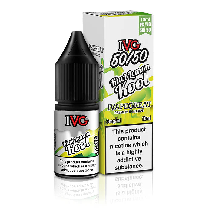 E-liquide Kiwi Lemon Kool IVG 10 ml 50/50