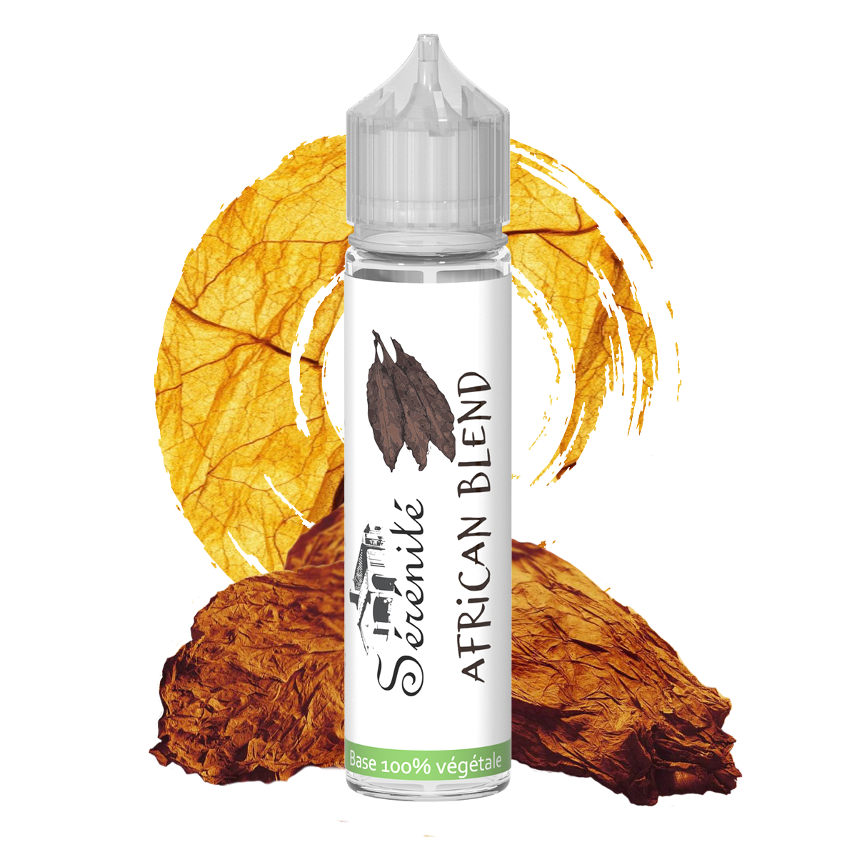 Sérénité African Blend shake and vape e-liquid