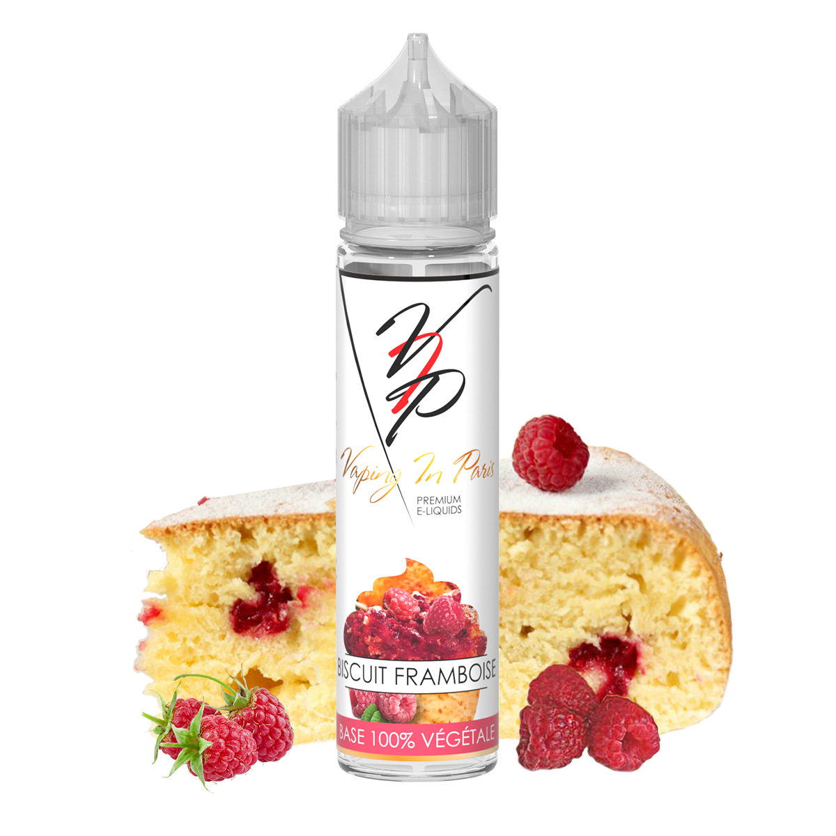 Vaping In Paris Biscuit Framboise shake and vape e-liquid