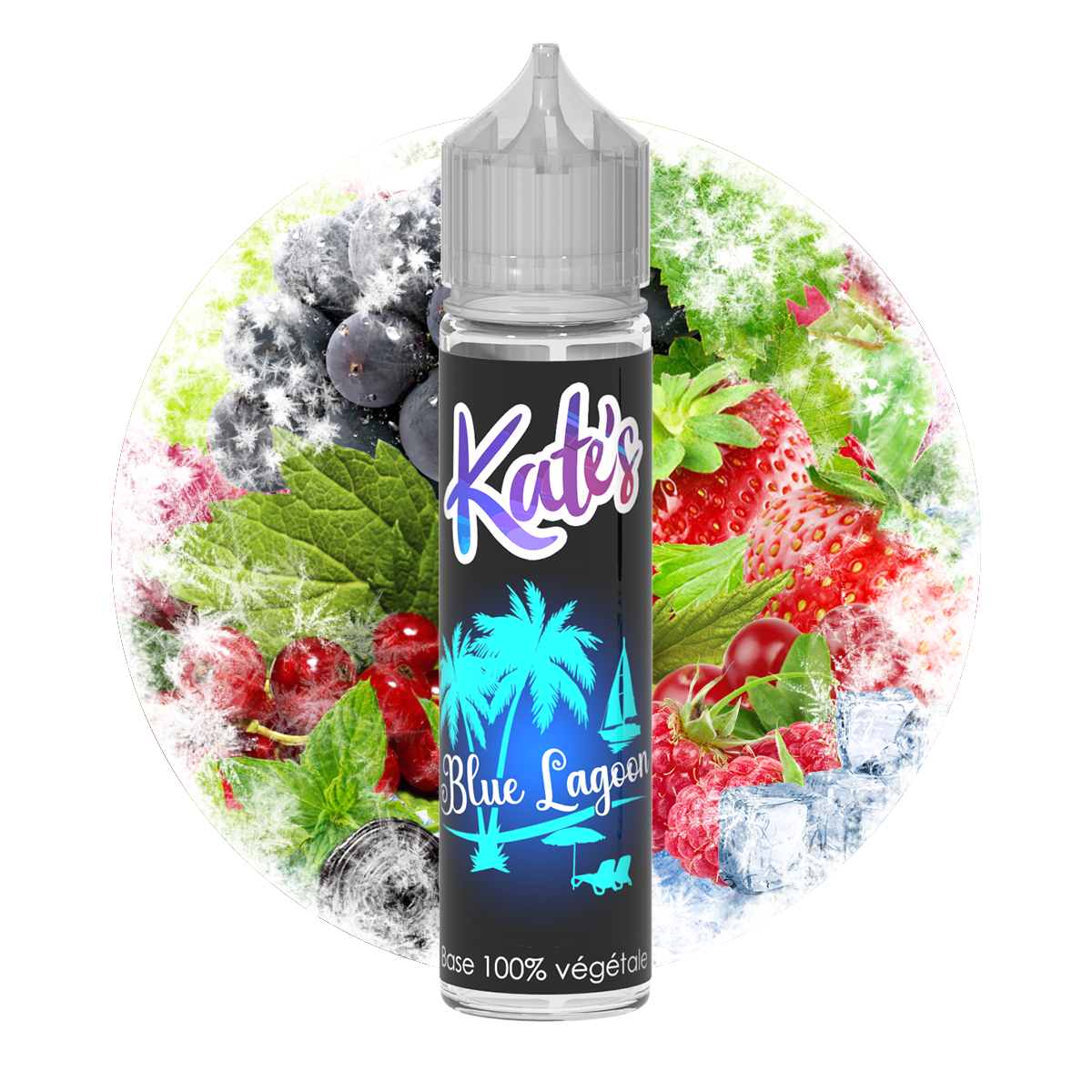 Kate's Blue Lagoon 50ml shake and vape e-liquid