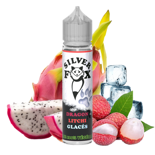 Dragon Litchi ice Silver Fox 50ml shake and vape e-liquid