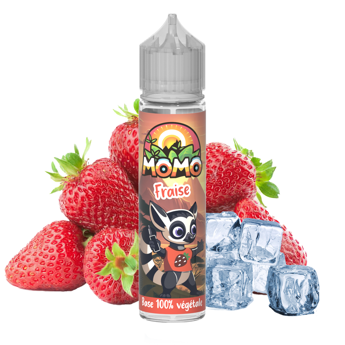 MOMO Fraise 50ml shake and vape e-liquid