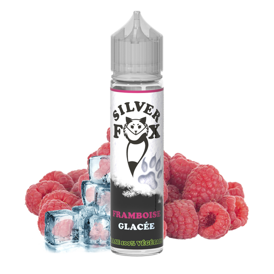 Raspberry ice Silver Fox 50ml shake and vape e-liquid