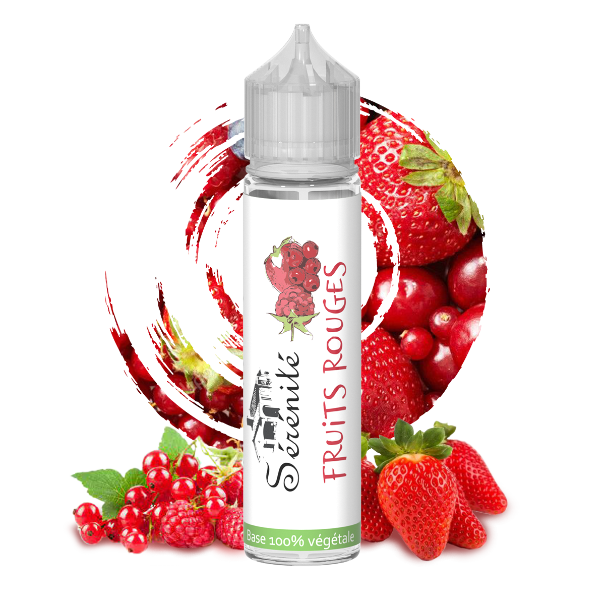 Sérénité Fruits Rouges shake and vape e-liquid