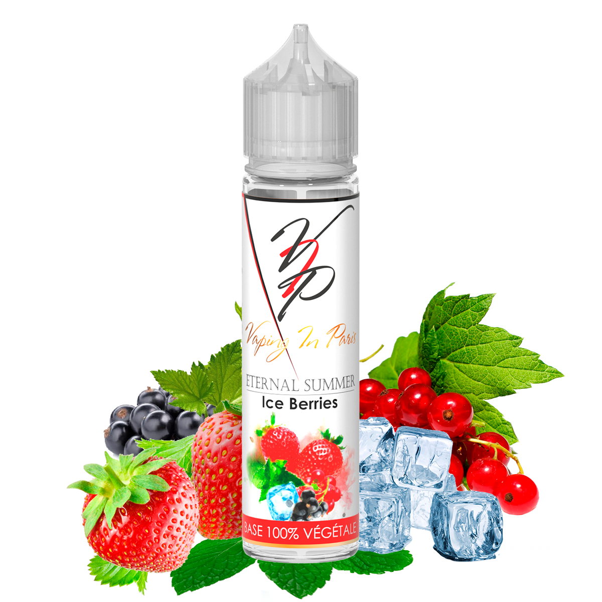 Vaping In Paris Ice Berries shake and vape e-liquid