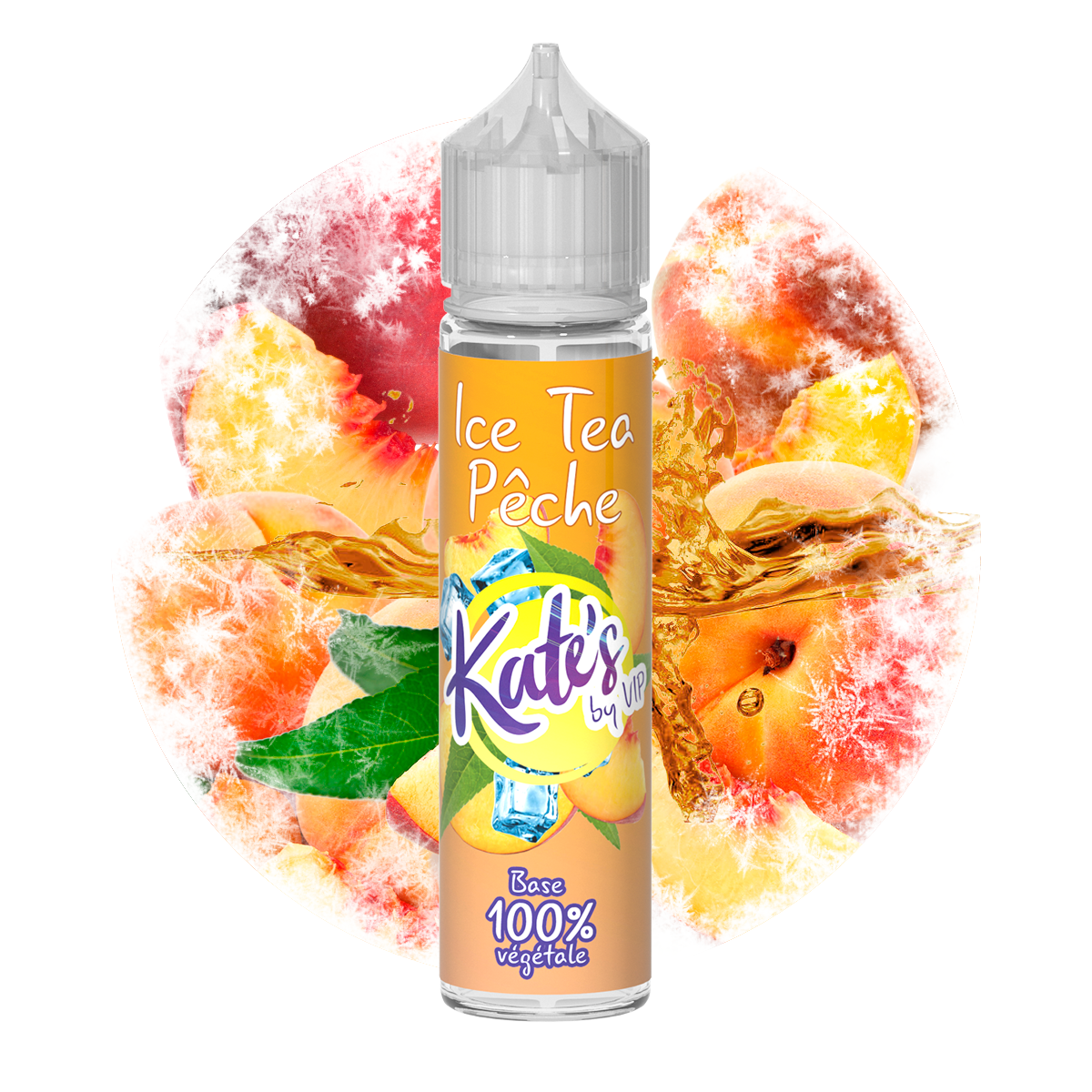 Kate's Peach Ice Tea 50ml shake and vape e-liquid