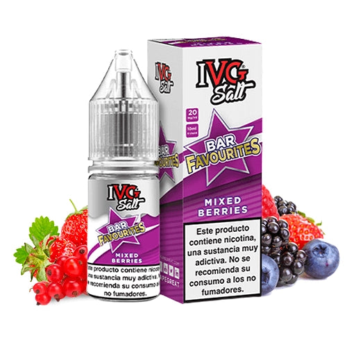 Mixed Berries Nic Salt E‑Liquid 10ml – IVG Bar Favourites