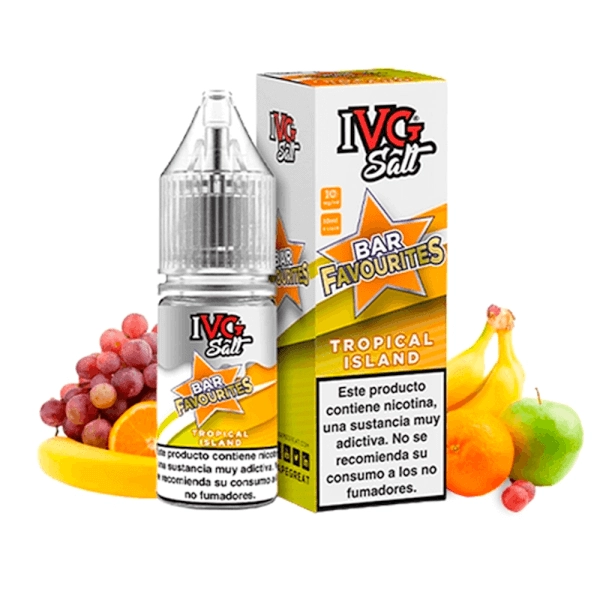 Tropical Island Vape Juice 10ml IVG Bar Favourites Nic Salt EU VapeOutlet.EU Tropical Island Vape Juice 10ml IVG Bar Favourites Nic Salt EU VapeOutlet.EU