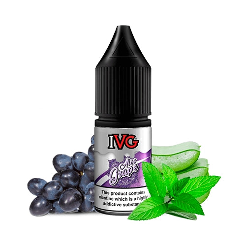 Aloe Grape Vape Juice 10ml IVG Nic Salt EU – VapeOutlet.EU