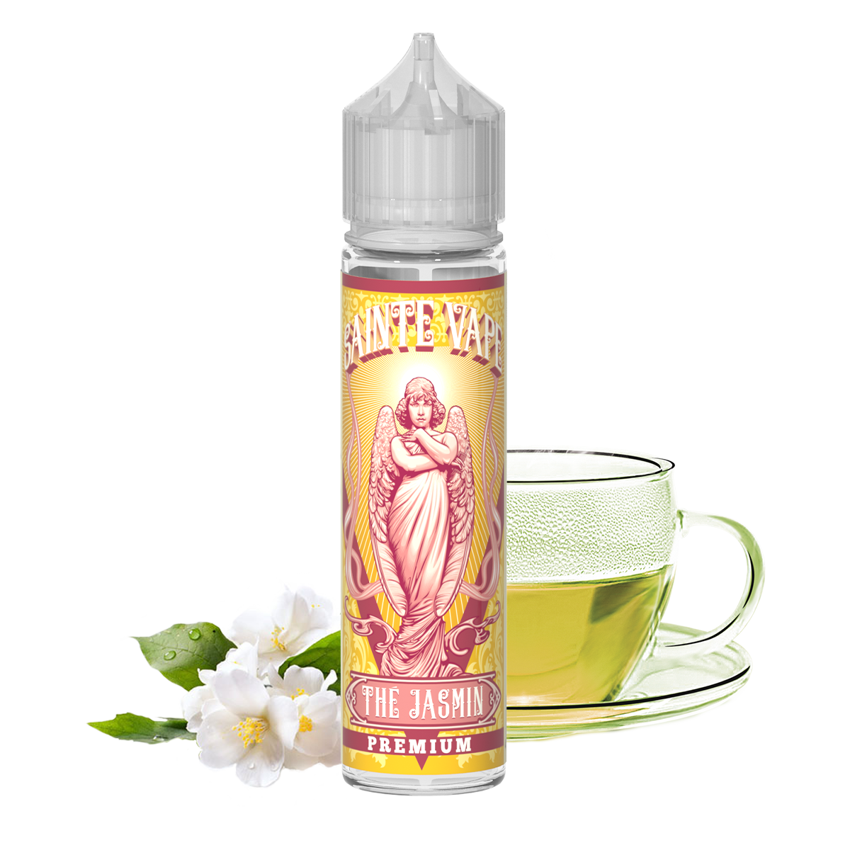 Sainte Vape Thé Jasmin shake and vape e-liquid