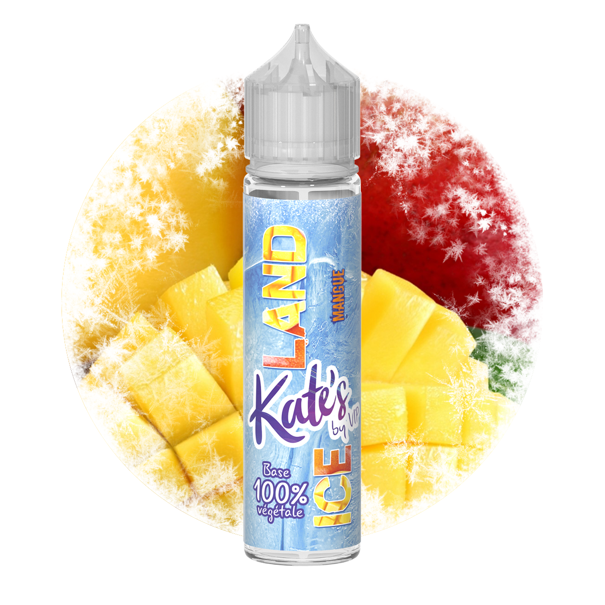 Mangue Kate's Ice Land 50ml shake and vape e-liquid