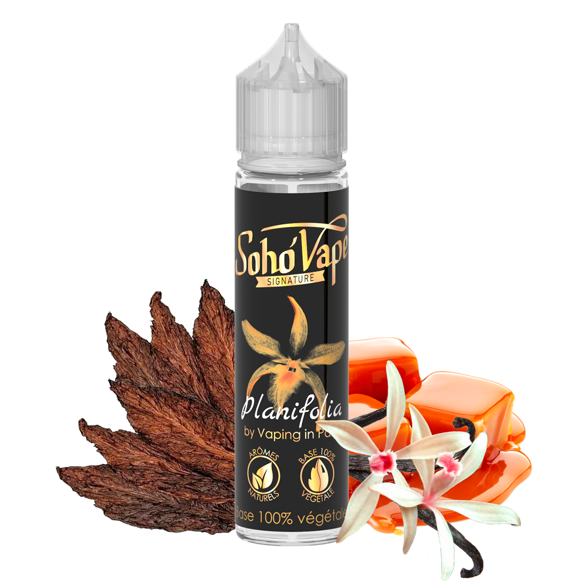 Vaping In Paris Planifolia shake and vape e-liquid