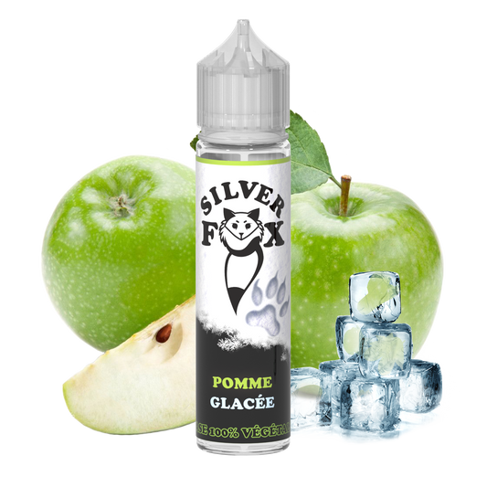Apple ice Silver Fox 50ml shake and vape e-liquid