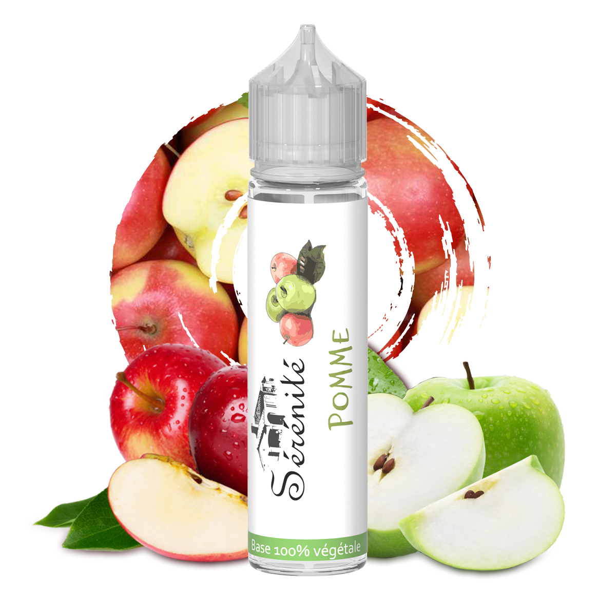 Sérénité Pomme shake and vape e-liquid