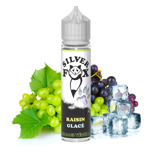 Grape ice Silver Fox 50ml shake and vape e-liquid
