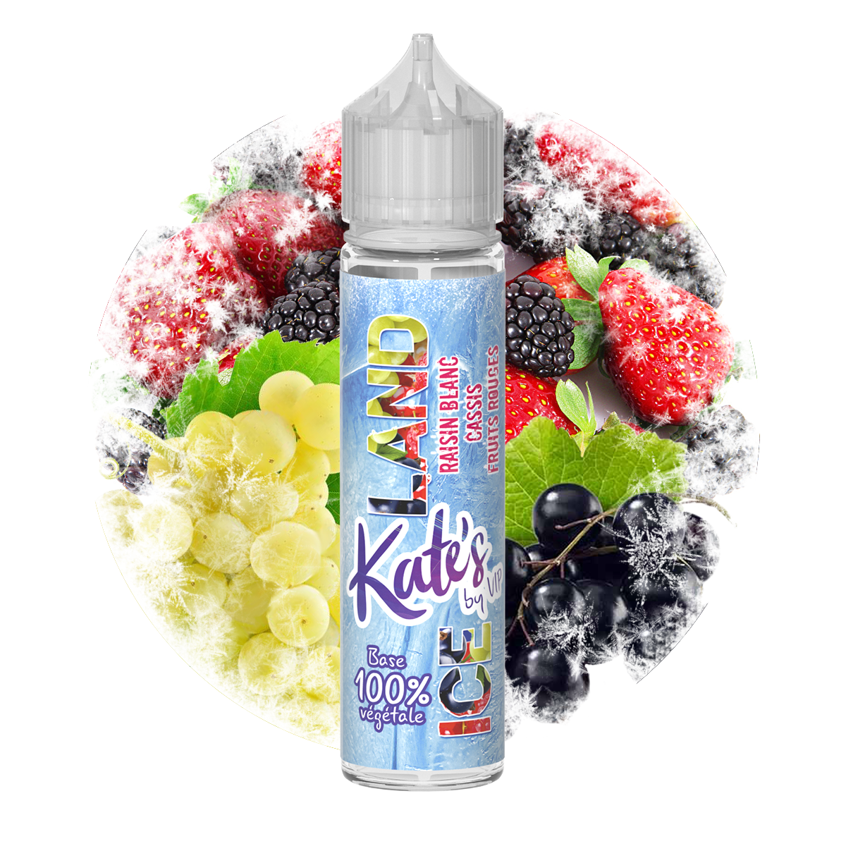 Grape Currant Red Berries Kate's Ice Land 50ml shake and vape e-liquid