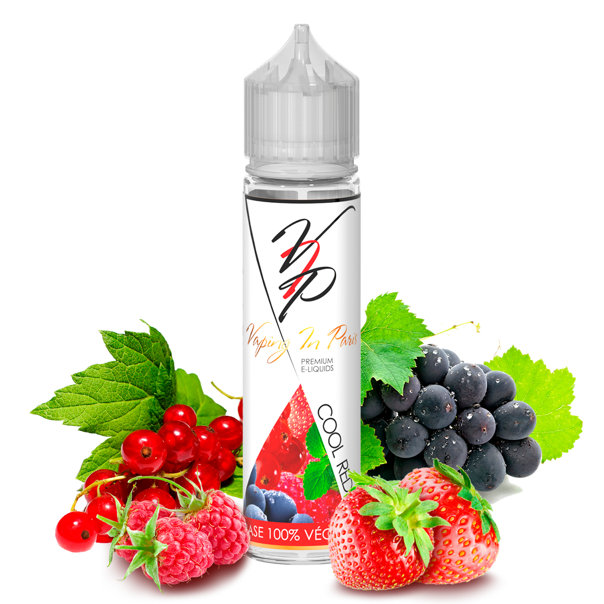 Vaping In Paris Cool Red shake and vape e-liquid