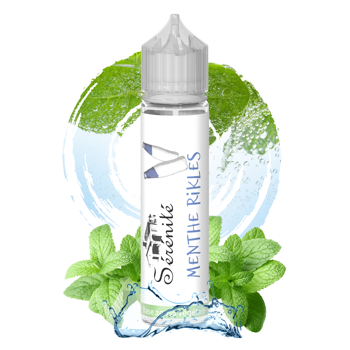 Sérénité Menthe Rikles shake and vape e-liquid