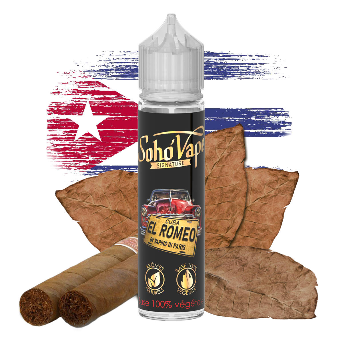 Vaping In Paris El Romeo shake and vape e-liquid