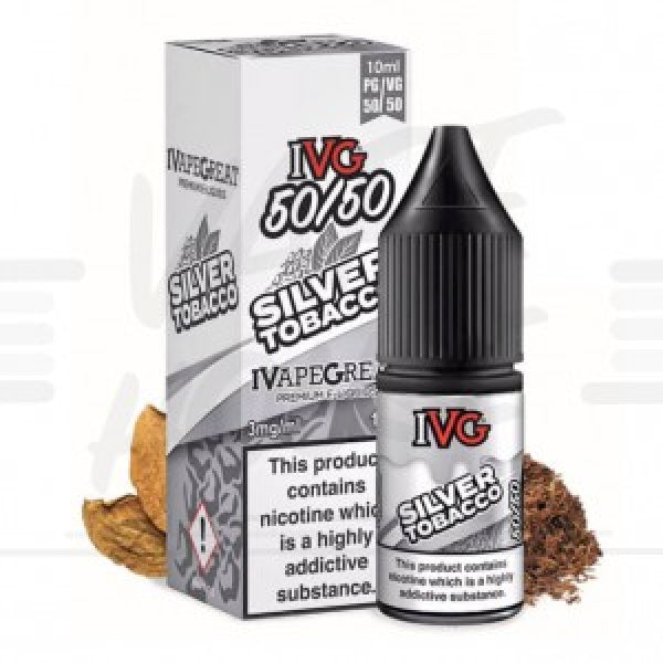 !!! E-liquide Silver Tobacco IVG 10ml 50/50 !!!