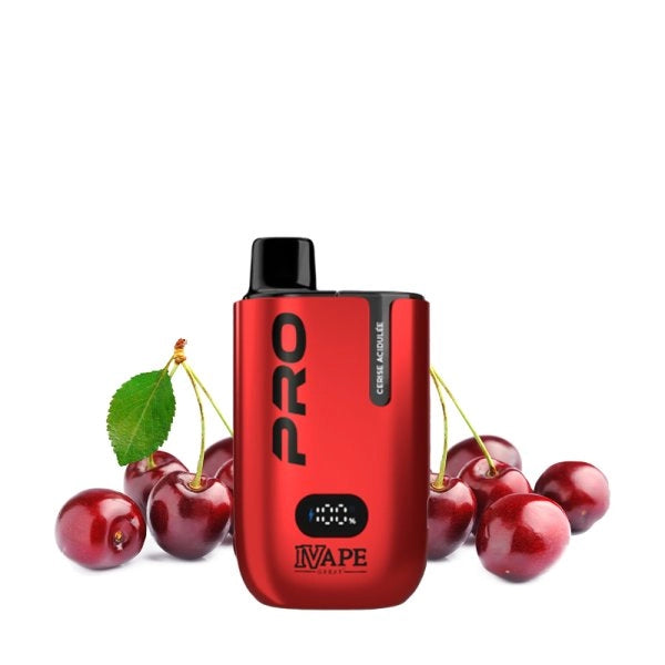 IVG PRO Fizzy Cherry Starter Kit – 40,000 Puffs with 2×10ml Prefilled Pods