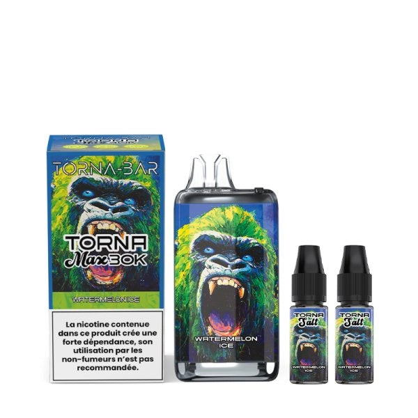 Torna Max 30K by Torna-Bar – Watermelon Ice 30,000 Puff USB‑C Rechargeable Vape