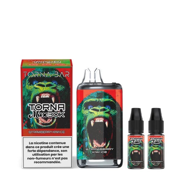 Torna Max 30K by Torna-Bar – Strawberry Kiwi Ice 30,000 Puff High‑Capacity Vape