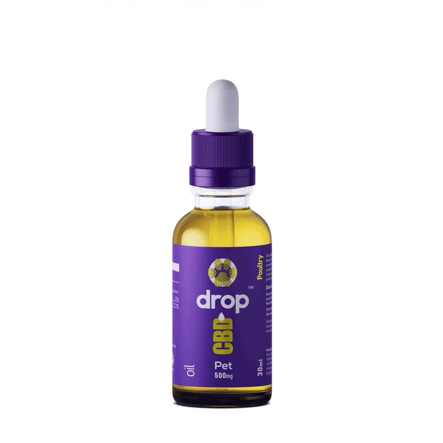 Drop CBD Pet(dzīvniekiem) eļļa 30ml