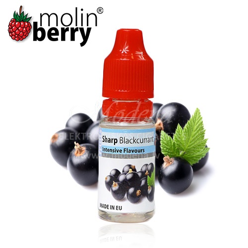 10ml Sharp Blackcurrant Molinberry