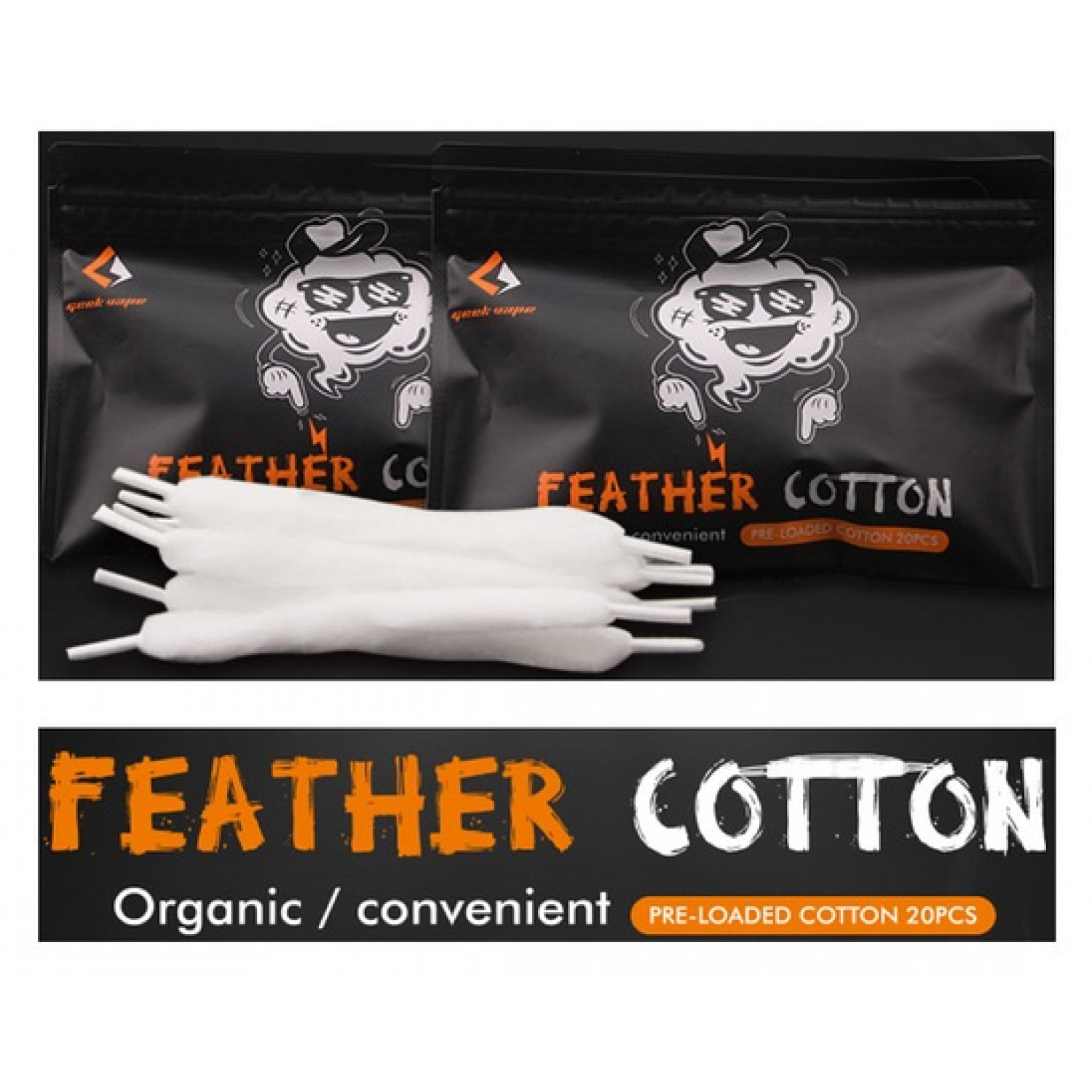 GeekVape Feather Cotton