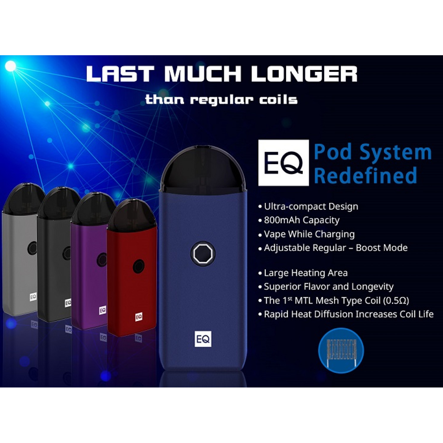 Innokin EQ 800mAh 2ml