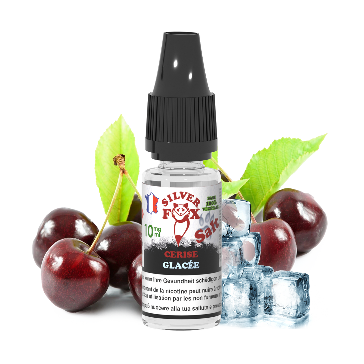 CHERRY ICE Silver Fox 10ml nicotine salt e-liquid