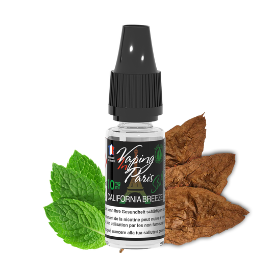 VIP Vaping in Paris – California Breeze Salt Nicotine E-Liquid