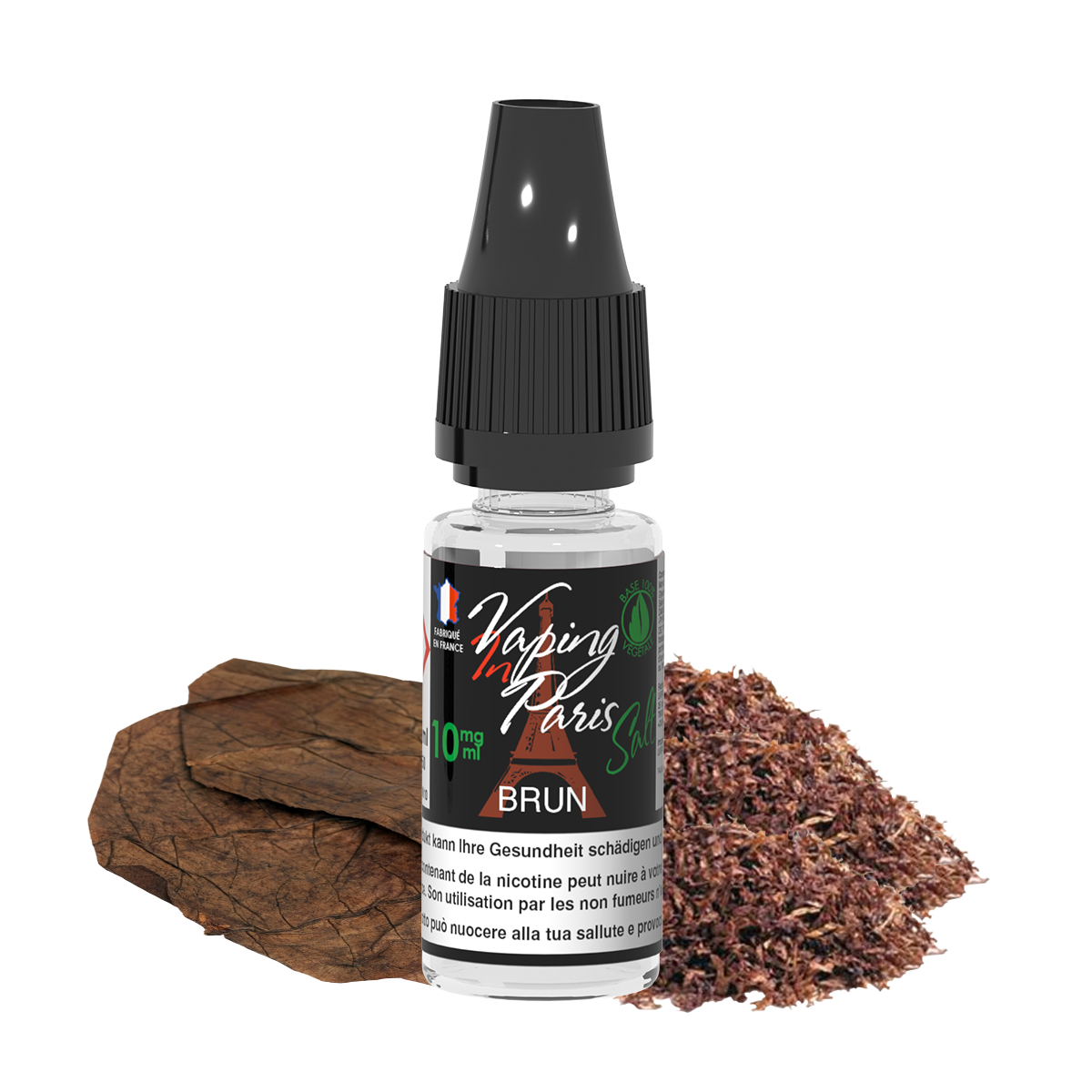 VIP Vaping in Paris – Brun Salt Nicotine E-Liquid